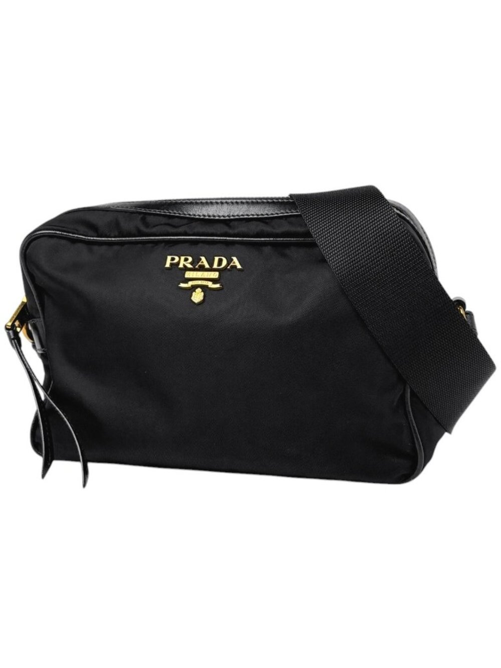 Prada Shoulder Bag Tessuto Nylon Nero